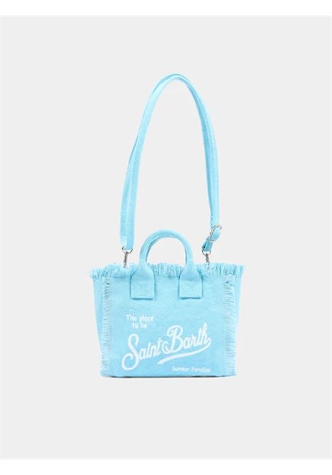 Borsa Mini in canvas SAINT BARTH | VAMI001 VANITY MINI00165L 31 LIGHT BLUE